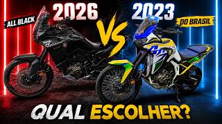 DIFERENÇA ENTRE A AFRICA TWIN 1100 2026 vs 2023
