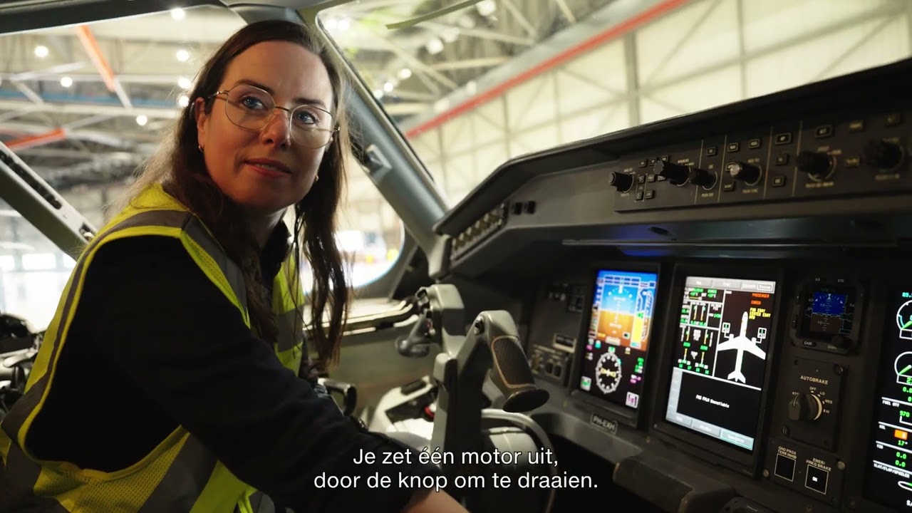 Robin stimuleert KLM-piloten om met één motor naar de startbaan te taxiën