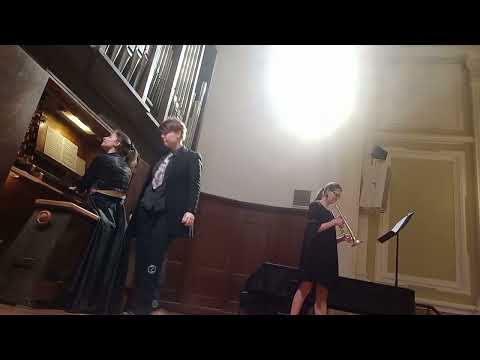 Thorvald Hansen - Sonata Es-dur (trumpet - Sofia Goncharova, organ - Maria Nasikan)