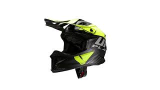 UFO Prilba INTREPID 2024 čierna/neón.žltá