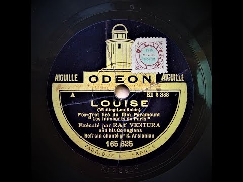 Louise - Ray Ventura and His Collegians (1929)