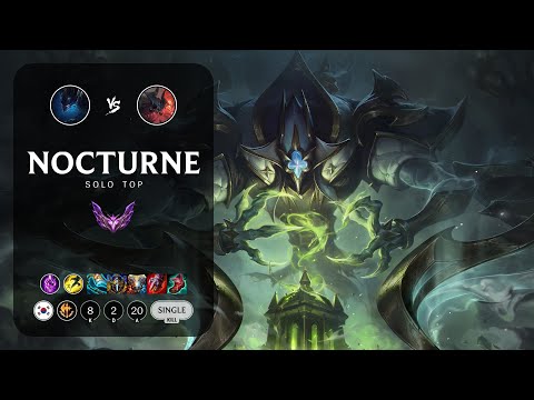 Nocturne Top vs Aatrox - KR Master Patch 14.5