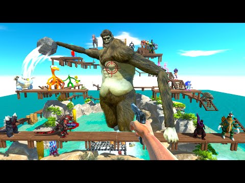 FPS AVATAR RESCUE MISSION AROUND TITAN BEAST Deadly Parkour - ARBS