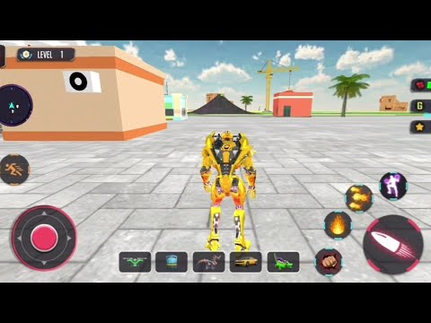 Crocodile Robot Car Transformer Games - Android Gameplay