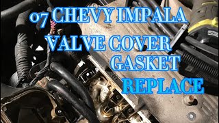 CHEVY IMPALA VALVE COVER GASKET REPLACE