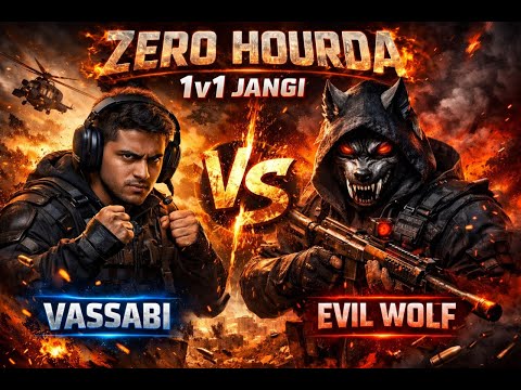 Vassabi vs Evil Wolf   1v1