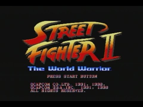 Street Fighter II The World Warrior Modo Arcade Com KEN e Ryu Na Raça x Sagat No HP na Rapa Vencer !