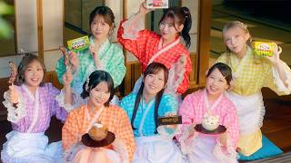FRUITS ZIPPER、和装姿でかき氷屋の看板娘に！？　明治ウェブCM「meiji♡FRUITS ZIPPER 〜チョコかき氷はじめました〜」