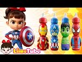 Superhero Juice Transformation ‍ ️ Fun Pretend Play For Kids Nursery Rhymes LimeTube Melody
