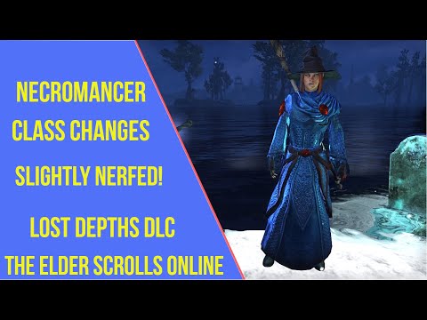 ESO Necromancer Class Changes - Lost Depths DLC