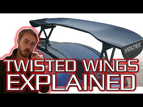 Why are Car Wings Twisted?