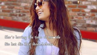 Demi Lovato-Yes I am (Lyrics+deutsche Übersetzung)