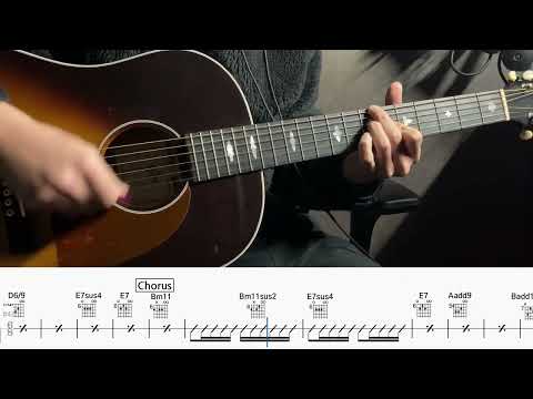 Radiohead - Nice Dream (Acoustic Guitar Cover with TAB)