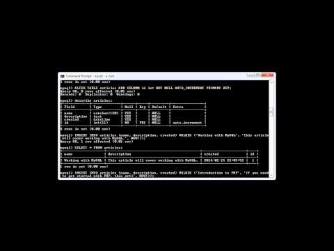 MySQL Selecting Records