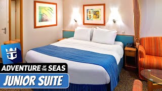 Adventure of the Seas | Junior Suite Full Tour & Review 4K | Royal Caribbean Cruise Line