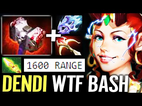 🔥 DENDI WTF Basher Enchantress — 1600 Range Moonshard MAX AS Strongest IMPETUS Dota 2 Pro