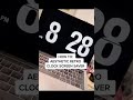 #203 How to set Aesthetic Retro clock screen saver for Mac