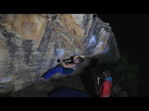 Law and Order, 8a+. Rocklands