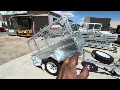 6×4 Single Axle Heavy Duty — 400mm Sides