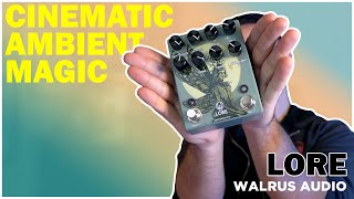 Video thumbnail for Ambient Magic! - Experience the Lore Pedal from Walrus Audio by Boring Gear Reviews