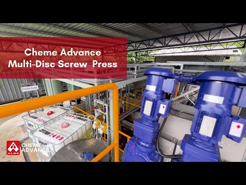 Multi-Disc Screw Press (MDSP) from Cheme Advance