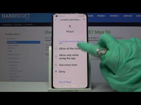 How to Manage App Permissions on REALME X7 Max – Allow / Block Apps