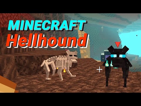 The Hellhound (Nether)- Pandoras Creatures [Mod Showcase]   |   Minecraft  1.16.5