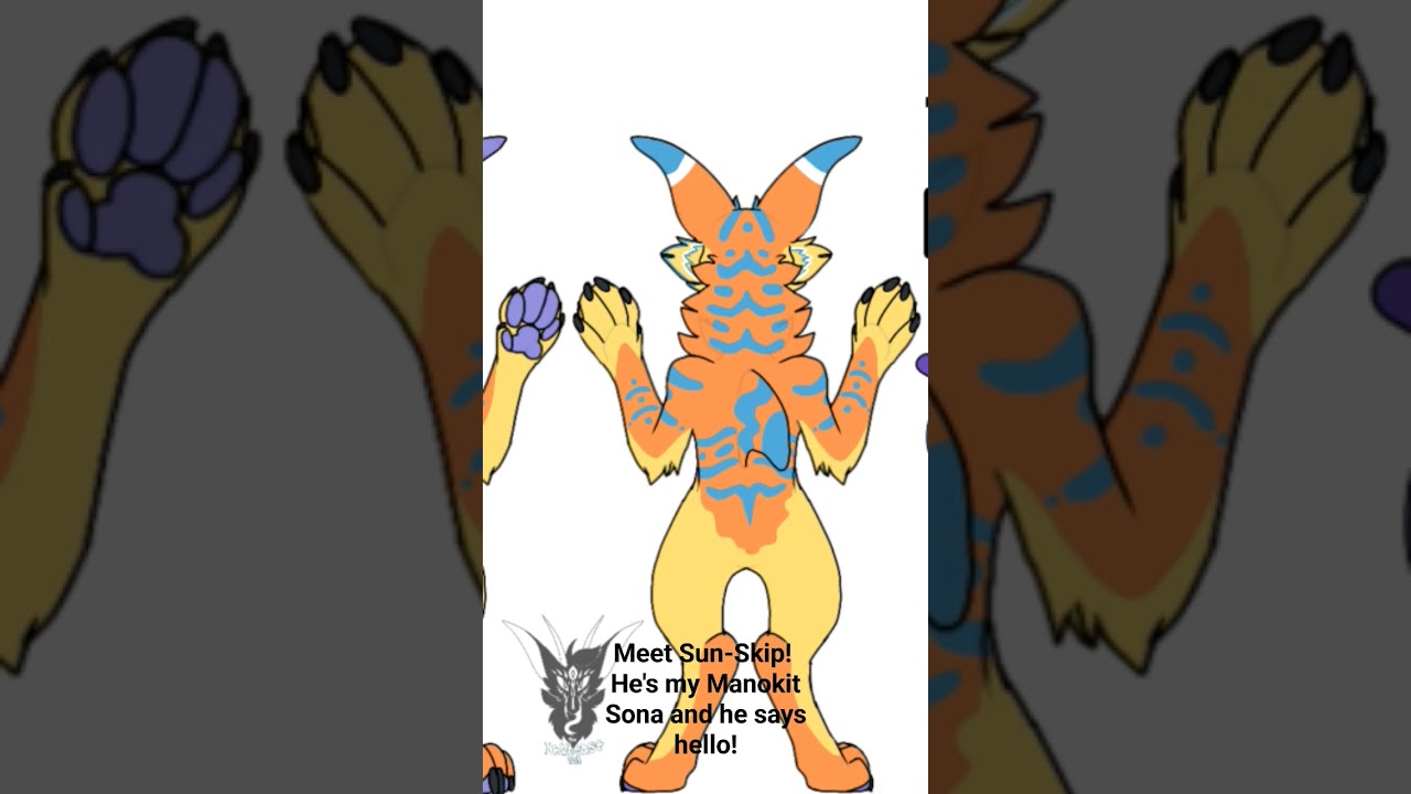 Ref sheet made by InkBest1680 on Deviant art #fursona#furry#furries#viral#viral#fypシ #manokit