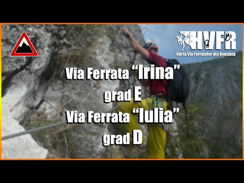 Via Ferrata IRINA (E) & Via Ferrata IULIA (D) Baia de Fier