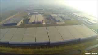 Industrie Waalwijk west vanuit de lucht