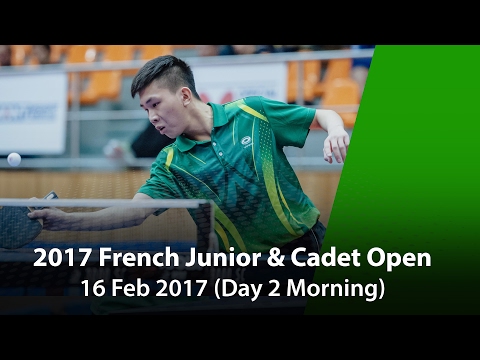 2017 ITTF French Junior & Cadet Open - Day 2 (Morning)