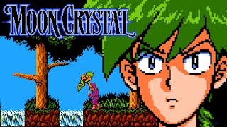 Moon Crystal (FC · Famicom) original video game | full game completion session 🎮