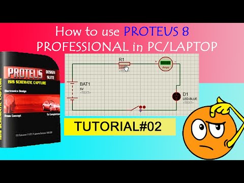 Proteus for beginners tutorial#02- How to find current using AMMETER