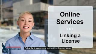 Linking a License - DOPL Online Services - UPDATED
