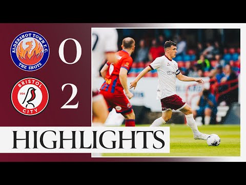 Bell and Pring score in pre-season win | Aldershot Town 0-2 Bristol City | Highlights