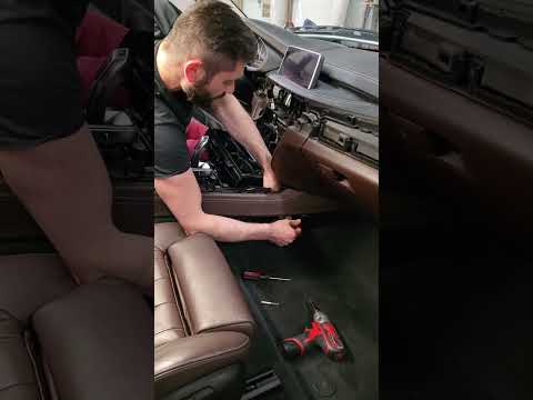 BMW X5# 2013#2014, 2015,  How to remove dashboard