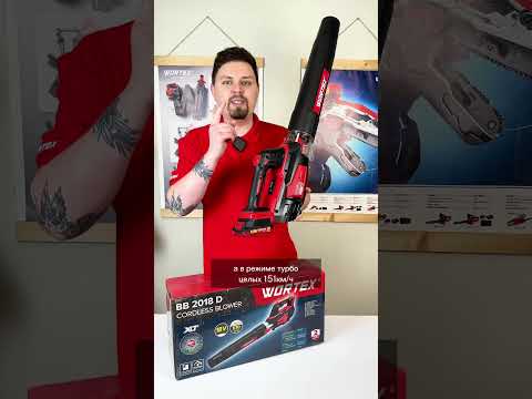 фото воздуходувка wortex bb 2018 d, 18 в, 2 ач акб, макс.объём 570 м куб/ч. аккумуляторная акб вортекс 0