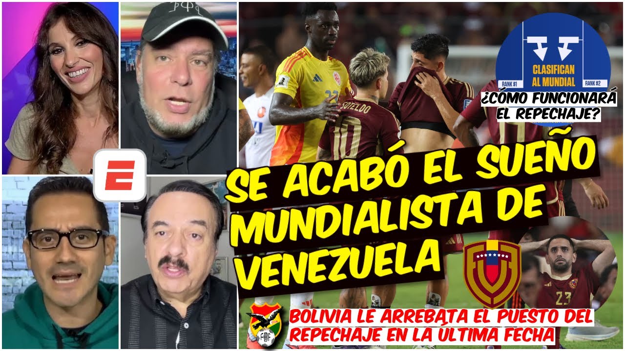 SE ACABÓ EL SUEÑO. Venezuela NO IRÁ al Mundial y Richard Méndez YA LO VEÍA VENIR | Exclusivos