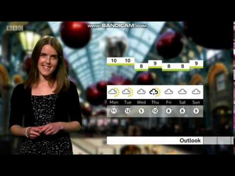 Alex Osbourne - South Today weather - (22nd December 2019) - 60 fps
