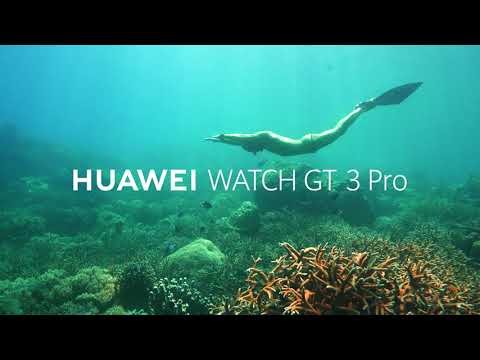Išmanusis laikrodis Huawei Watch GT 3 Pro, Sidabrinės spalvos korpusas ir dirželis video
