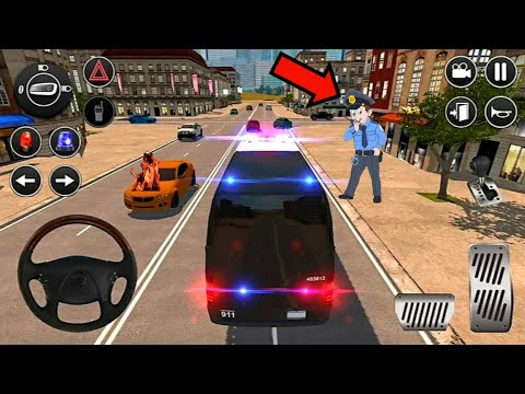 American Police Van Driving - Best Android Gameplay