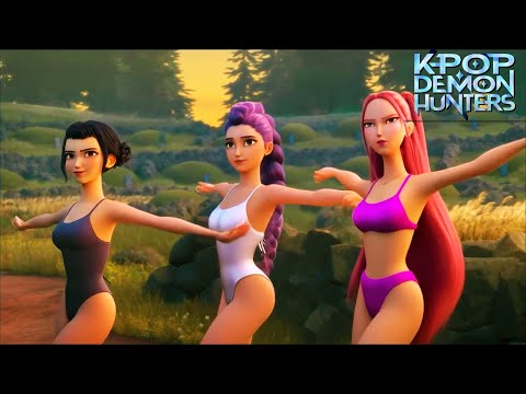 KPop Demon Hunters - Just One Bite (Before We Fight) Version 2 / Try NOT to Laugh Challenge!