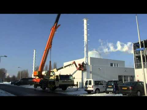 Moskee in Westpoort nu met minaretten