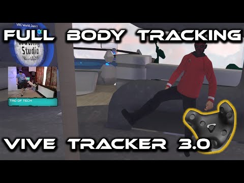 How To Do Full Body Tracking in VR using the Vive Tracker 3.0