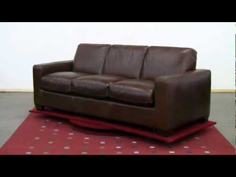 The Rubicon (B534) Queen Leather Sleeper Sofa by Natuzzi Editions Review at Sleepers In Seattle