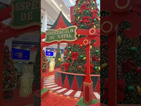 Natal no Amazonas Shopping em Manaus
