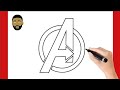 How To Draw Avengers logo #avengers