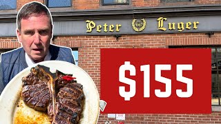 I Review NEW YORK'S EXPENSIVE STEAKHOUSE - PETER LUGER!