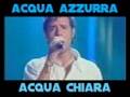 Paolo Meneguzzi - Acuqa azzurra Acqua chiara
