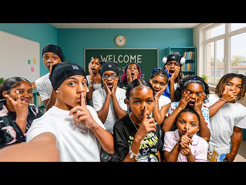 The KIDS SNUCK Into The SCHOOL🤫 *BUSTED*